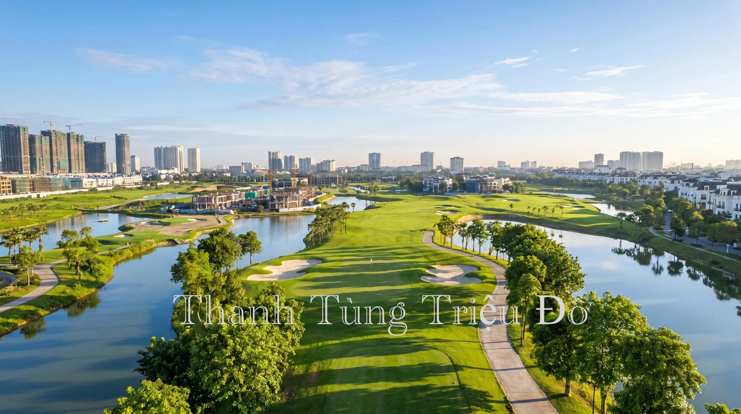 Biệt thự đơn lập hướng trực diện sân golf đẳng cấp tại Ciputra